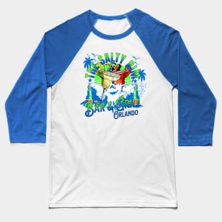 The Salty Rim Bar And Grill Orlando Resort Pool side Baseball T-Shirt